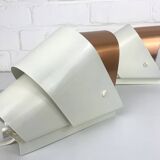 Pair of V-317 wall lights Hans-Agne Jakobsson AB Markaryd, Sweden, copper, 1960s
