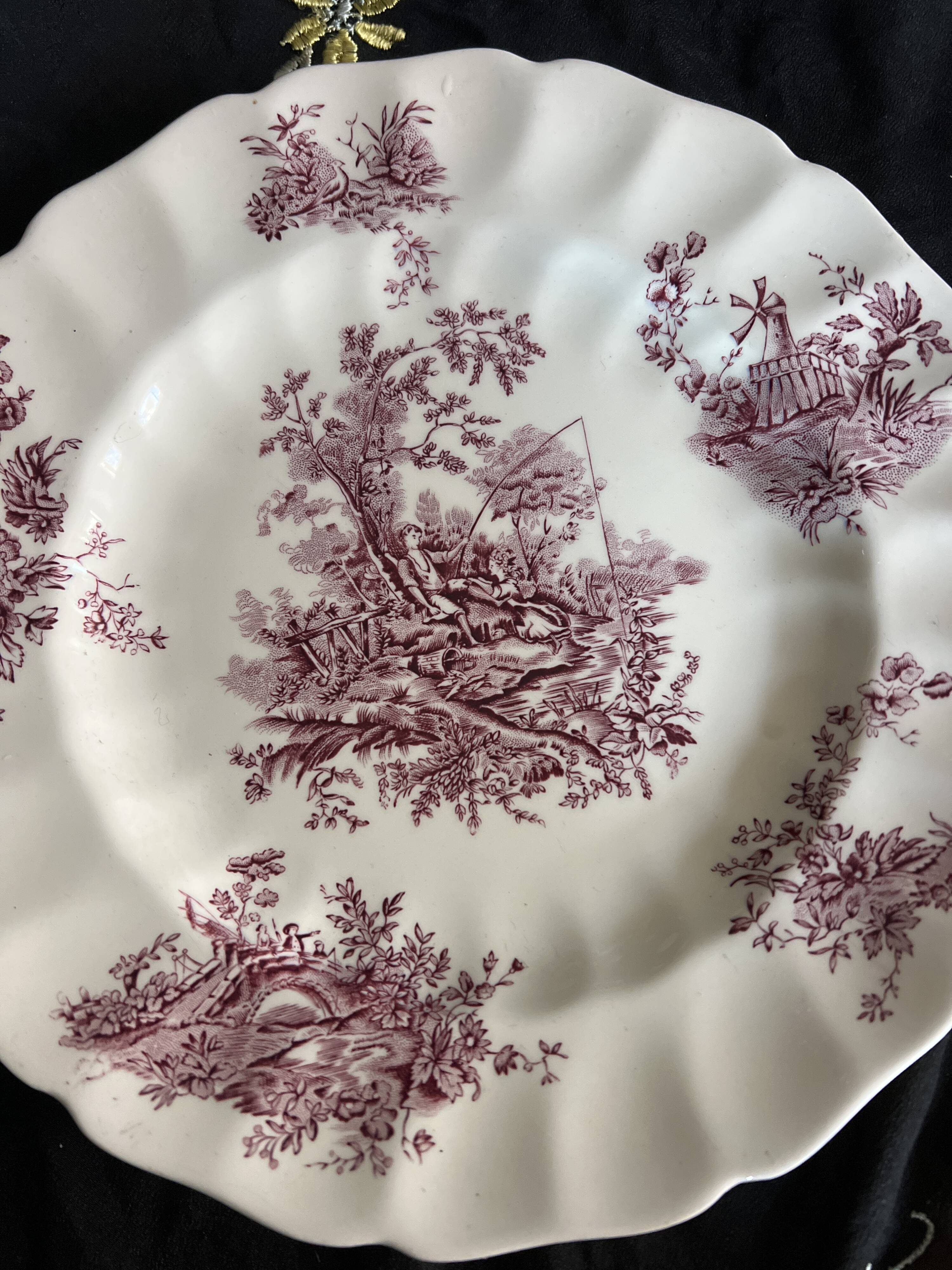 English plate