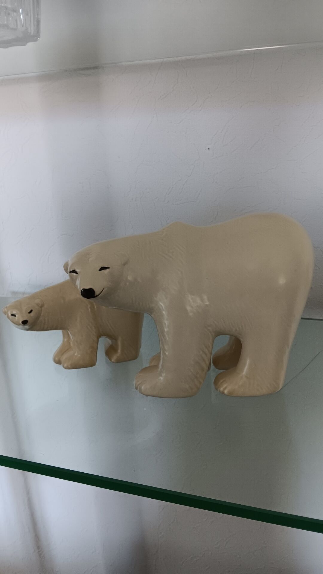 Polar Bear Duo from the Lilla Zoo series by Lisa Larson