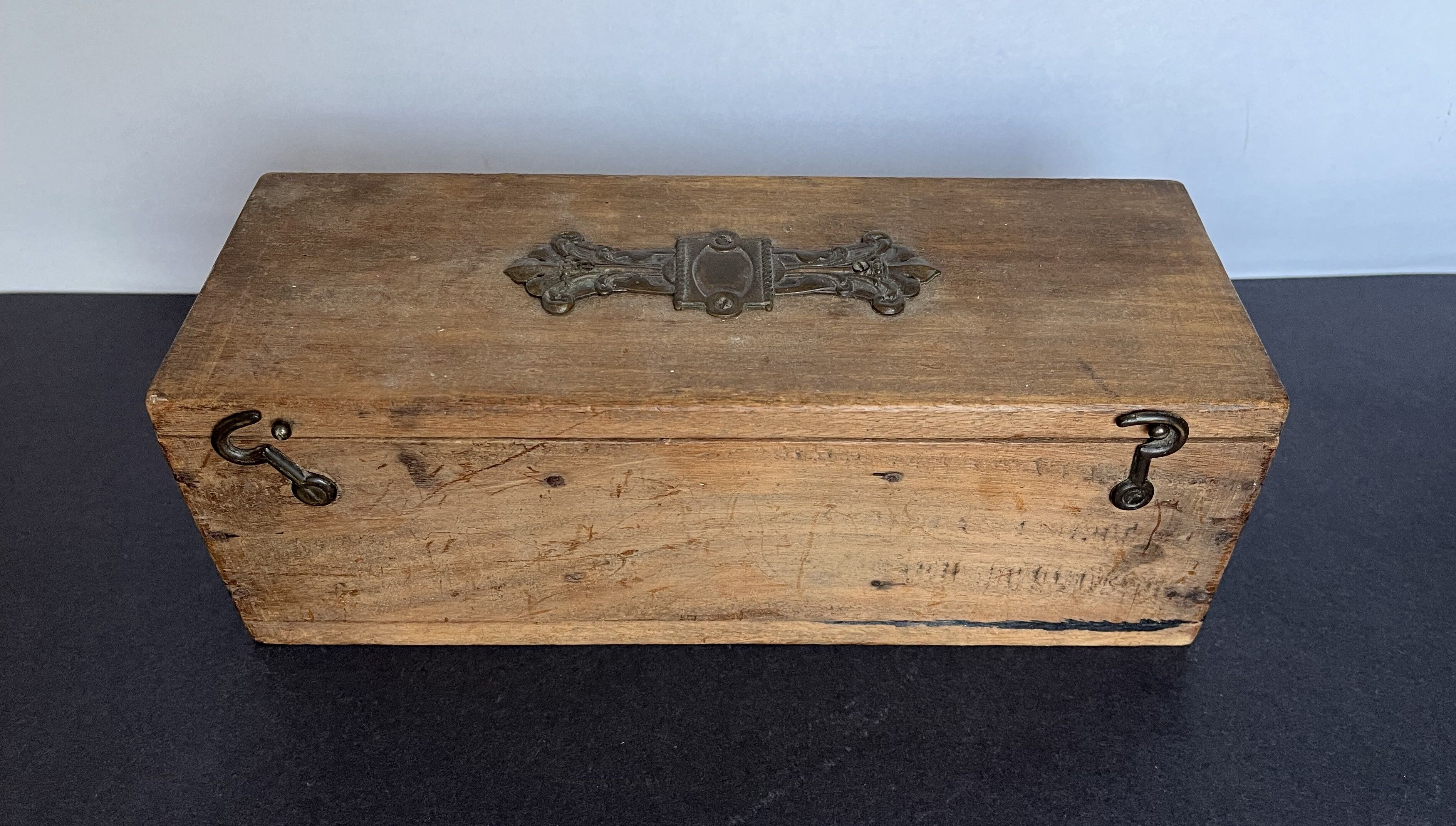 Coffret en bois vintage