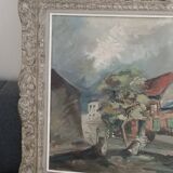 Claude aliotti (1925-1989) - oil on canvas - 54 x 65 cm