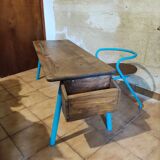 School desk desk with chair