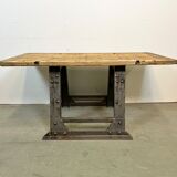 Table basse rivetée industrielle, années 1960