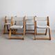 Set of 4 'Kon-Tiki' Folding Chairs by Gillis Lundgren for IKEA 1970s