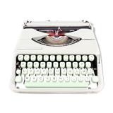Typewriter hermes baby revised green