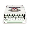 Typewriter hermes baby revised green