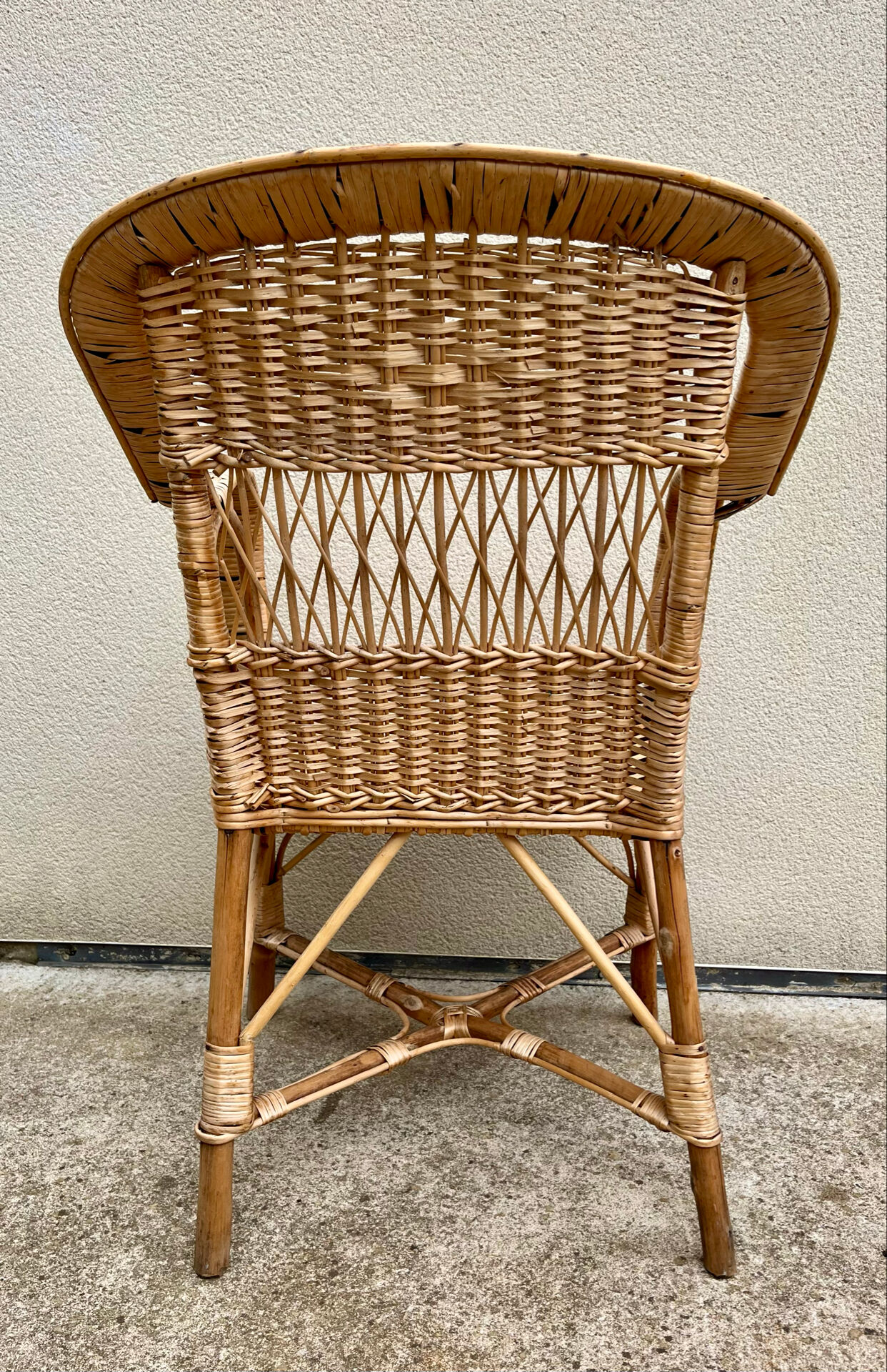 Fauteuil en rotin 
