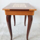 Stella chime, music box table, jewelry box, wood marquetry, side table, bedside table