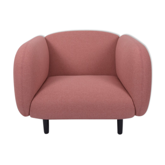 Fauteuil tissu rose Moira ENO studio