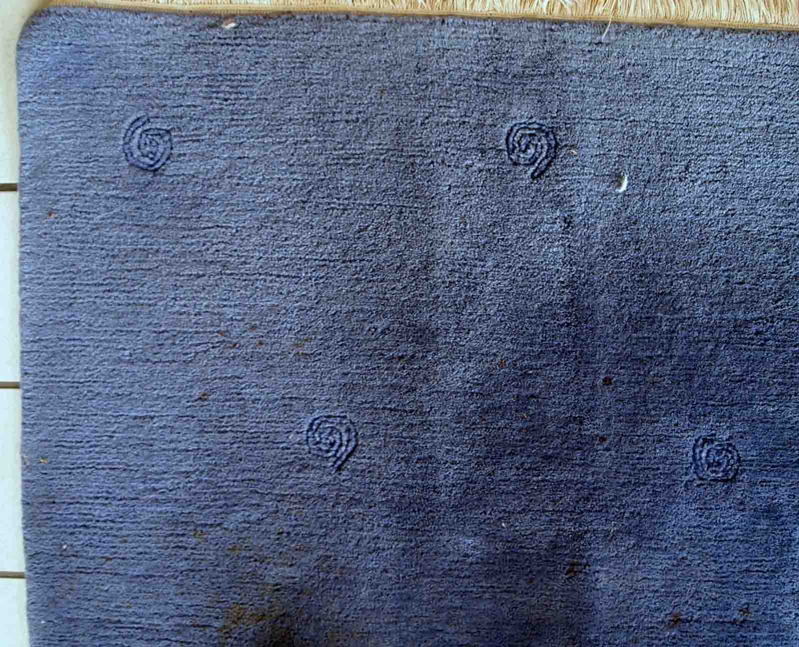 Vintage Tibetan Khaden handmade carpet 173cm x 235cm 1970s, 1C509