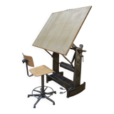 Architect's table "unic paris" adjustable 1950