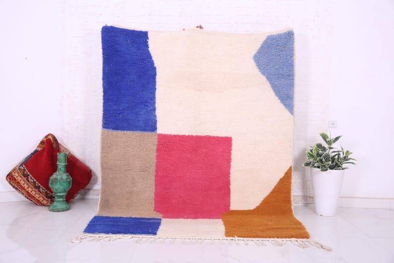 Handmade Beni Ouraine rug, size 160 x 250 cm