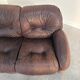 Leather Okay sofa by Adriano Piazzesi, Italy 1970s