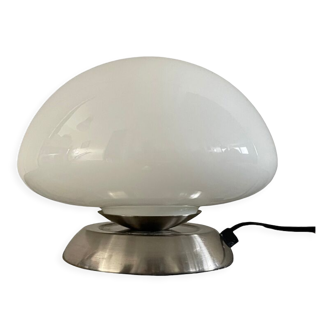 Lampe champignon tactile ovni blanche