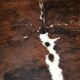 XxL vintage cow skin rug 1970