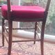 Rare Napoleon III bedroom chair (1870/80), in English style.