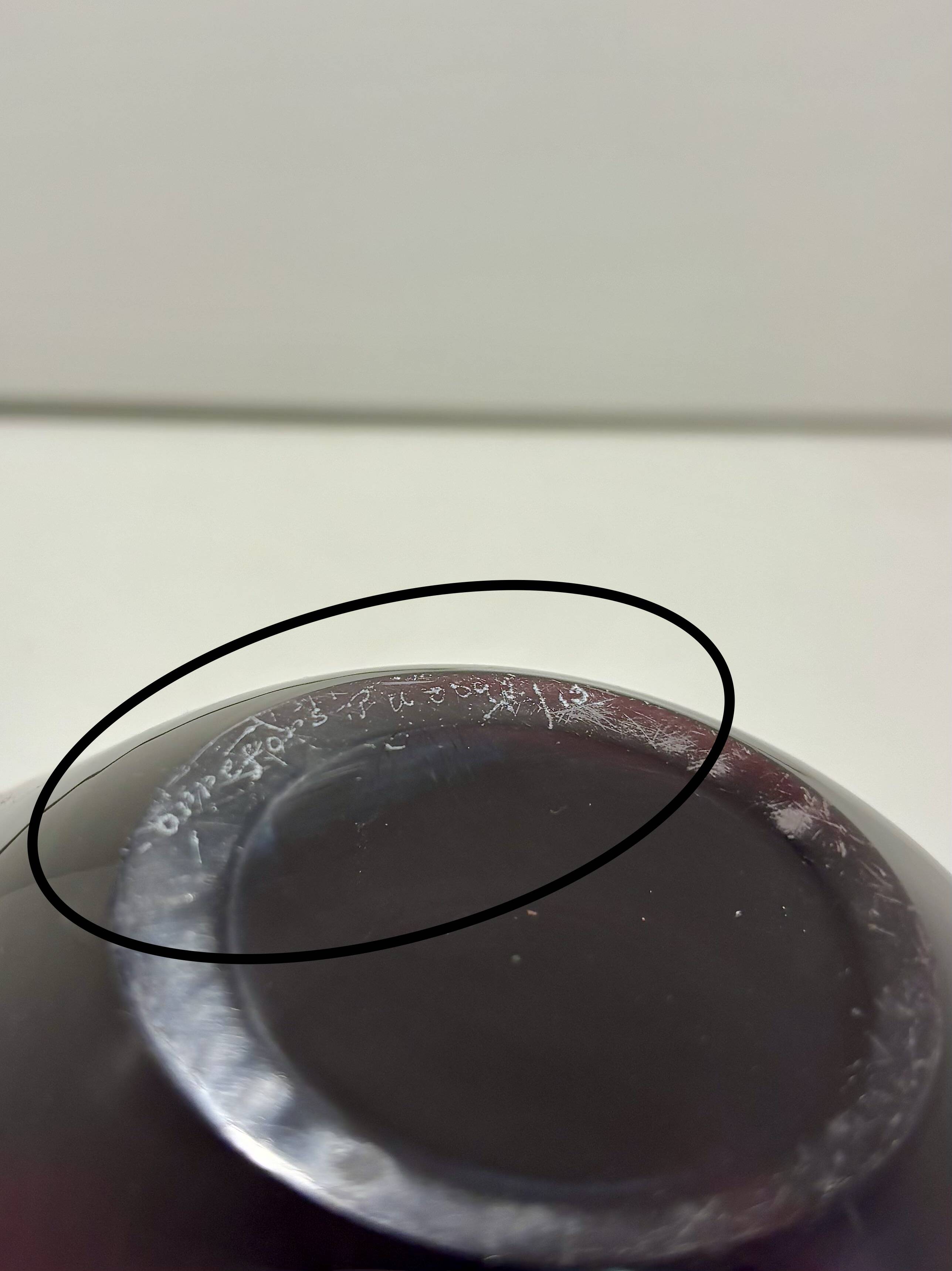 Glass bowl - Sven Palmqvist - Orrefors - Sweden - 1960