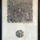 Lithographie 1882 "Foule" signée de Michel Houssin (né en 1941)