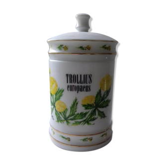 Opaline apothecary pot of Rouen