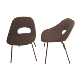 Set of 2 chairs Tulip pierre Guariche