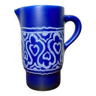 Blue pitcher from the 60s