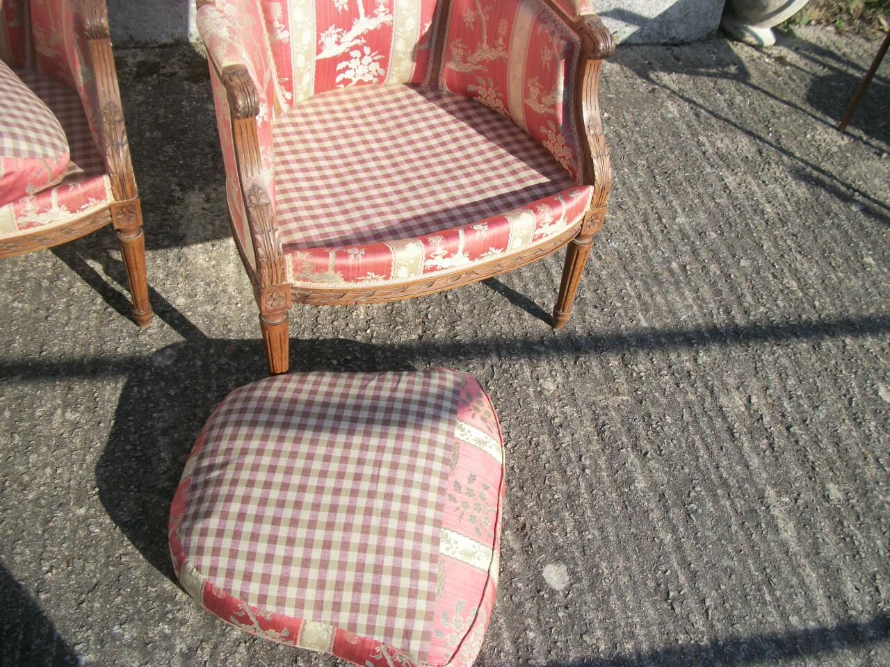 Pair of armchairs