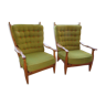 armchairs Edouard Guillerme and Chambron