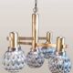 Vintage Italian chandelier in the style of Gaetano Sciolari, 1970s