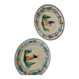 Quimper Henriot HB plates