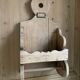 Rustic kitchen shelf