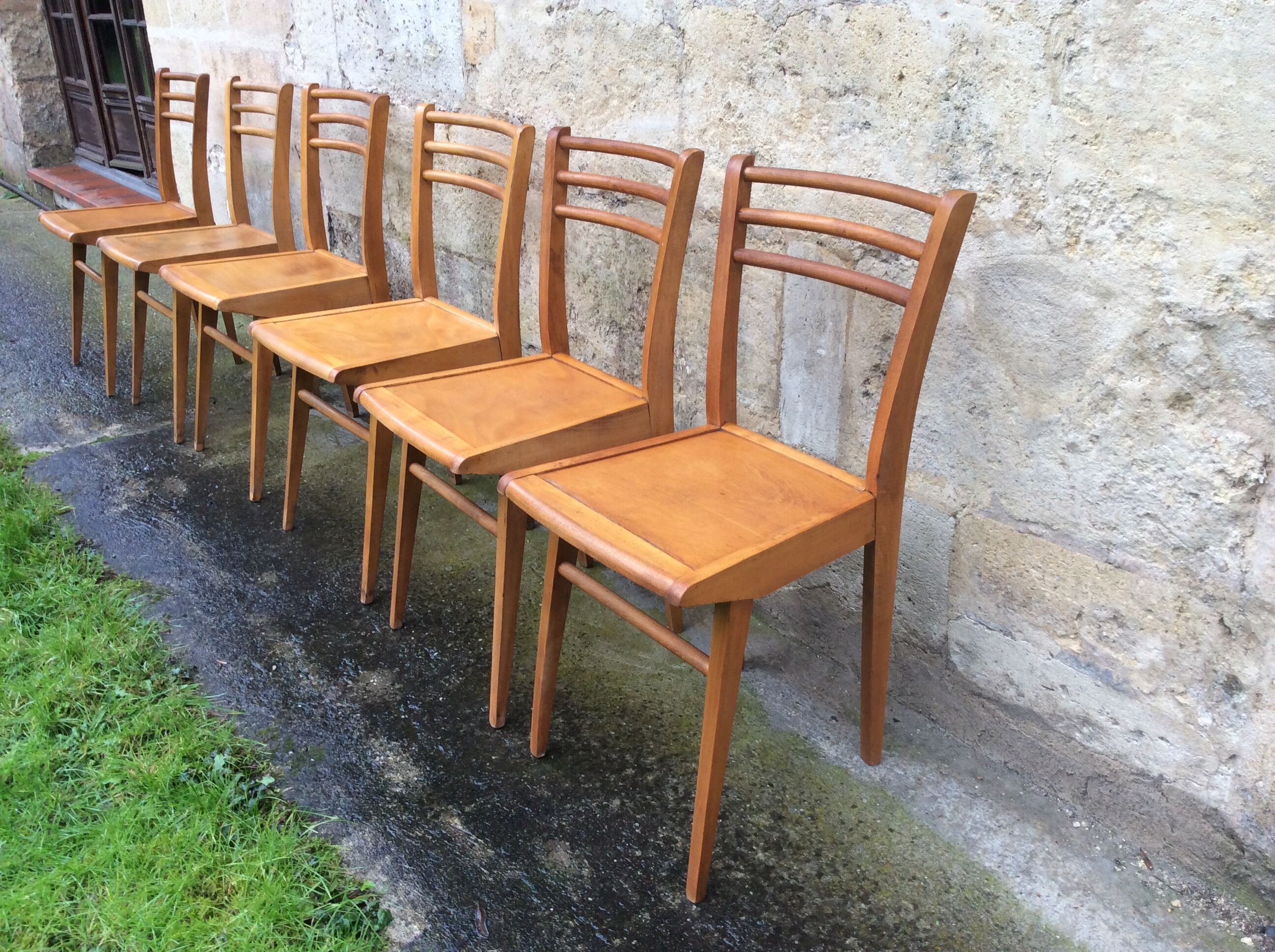 Set of 6 Bistro Stella Luterma chairs