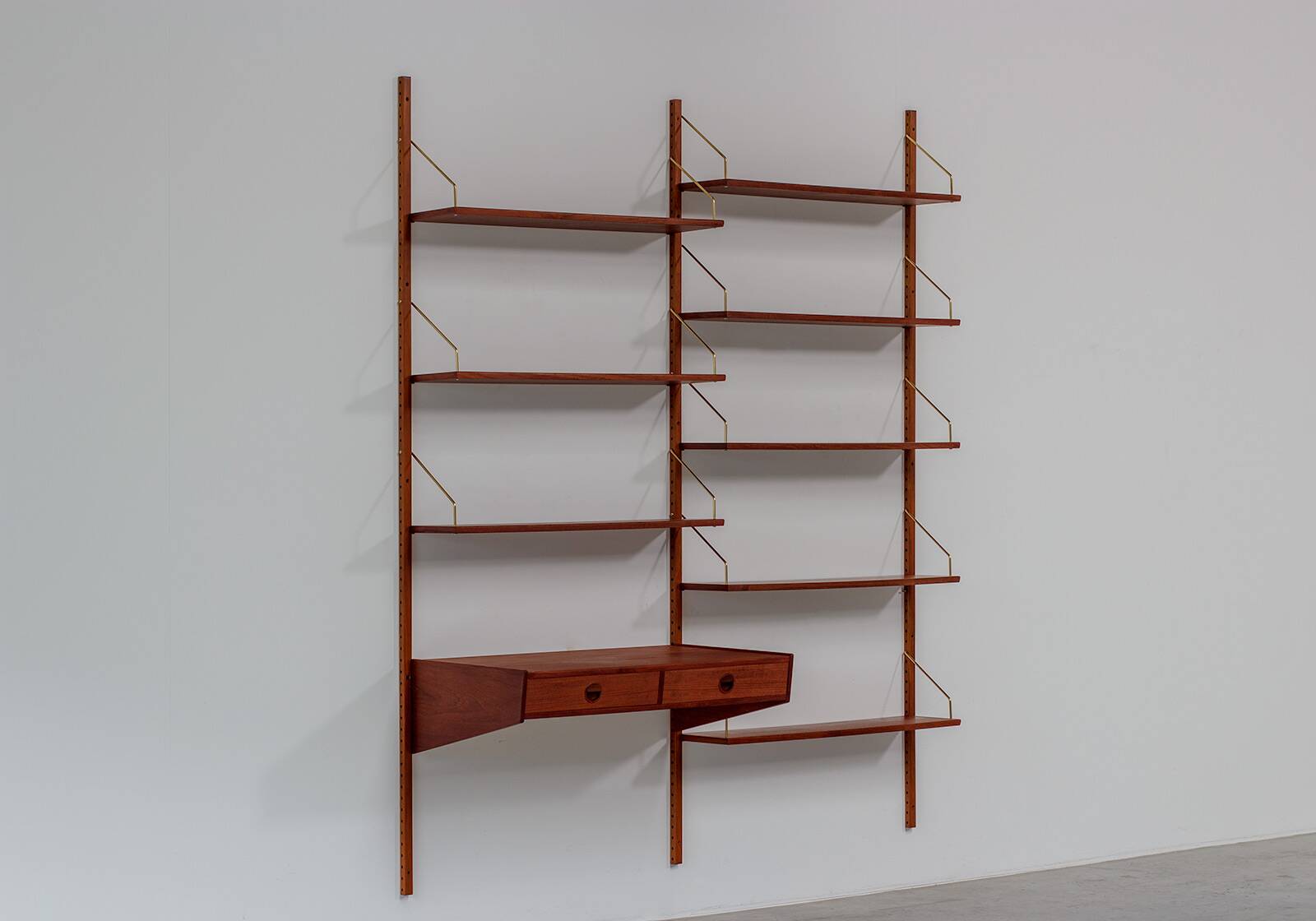 Hansen & Guldborg wall unit for HG Møbler 1960 Denmark