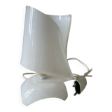 Vintage molded plastic bedside lamp 1960