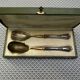 Silver and Vermeil Salad Serving Set, Art Nouveau Period