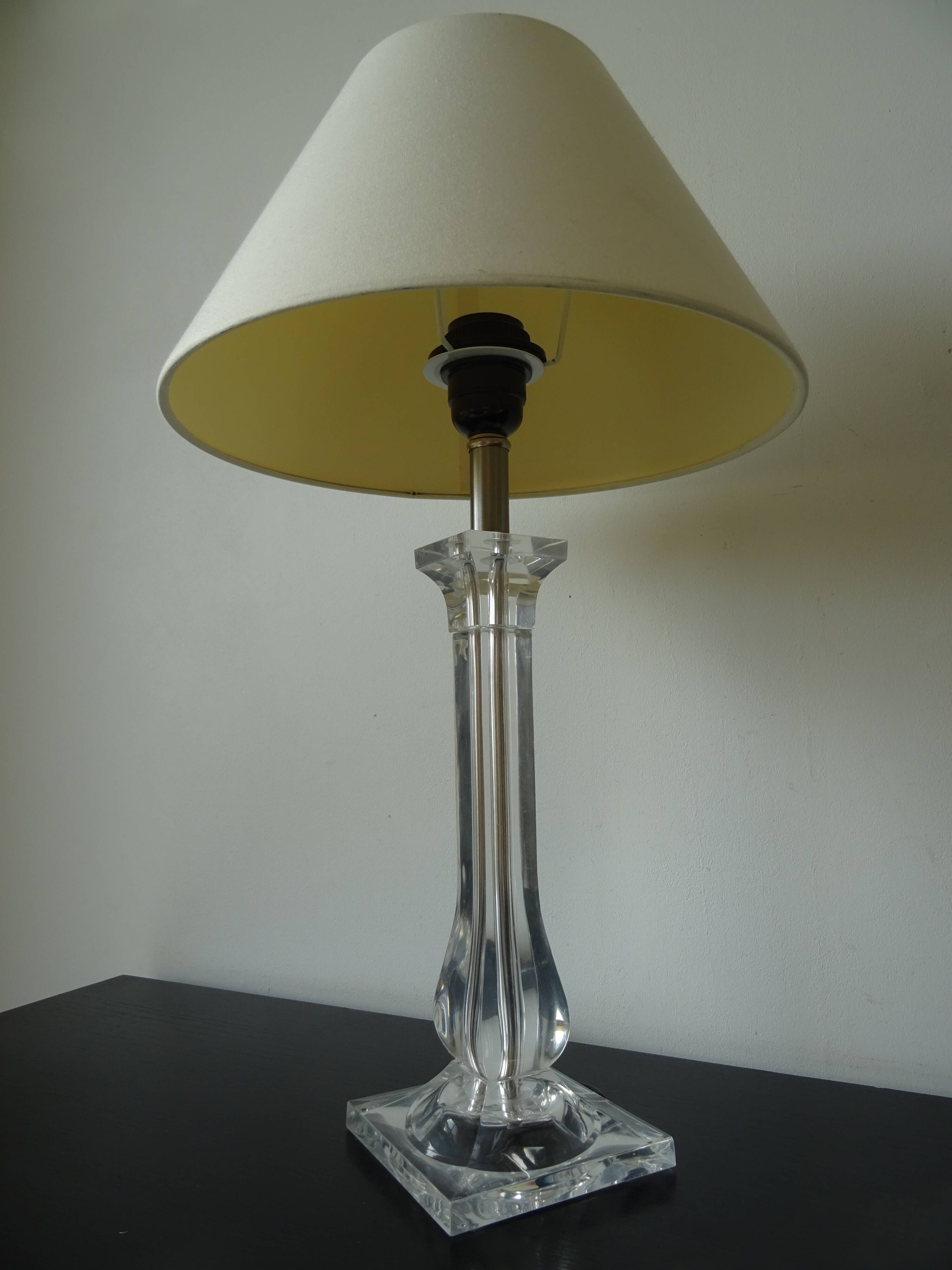 Plexiglas living room lamp