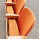 Vintage cinema chairs