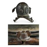 Early 20th century scuba diving helmet