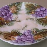 Plate slurry bunches of grapes Onnaing late nineteenth century