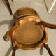 Set of 4 caned medallion chairs in Louis XVI style - Excellent condition - Oak