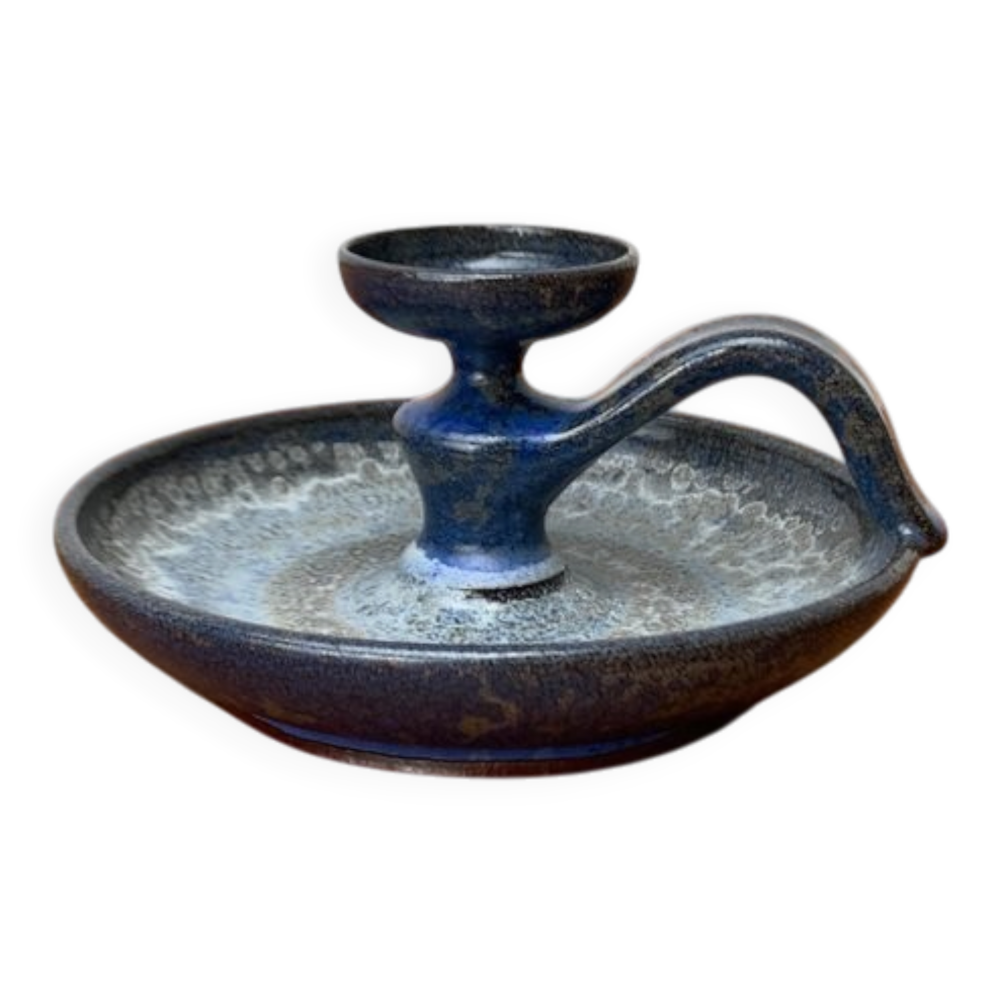 Mid-Century German Studio Pottery Candleholder by Meike Falck Nicolaisen, 1960s