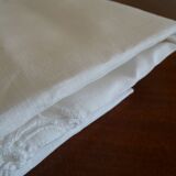 Openwork tablecloth 260 x 155 embroidery flowers old