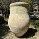 Ancient terracotta pottery jar from the 19th century