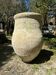 Ancient terracotta pottery jar from the 19th century