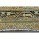 Vintage Turkish Oushak Handmade Wool Cotton Orange Runner Rug 100x358