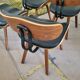 Lot de 4 chaises Dutchbone Black Wood