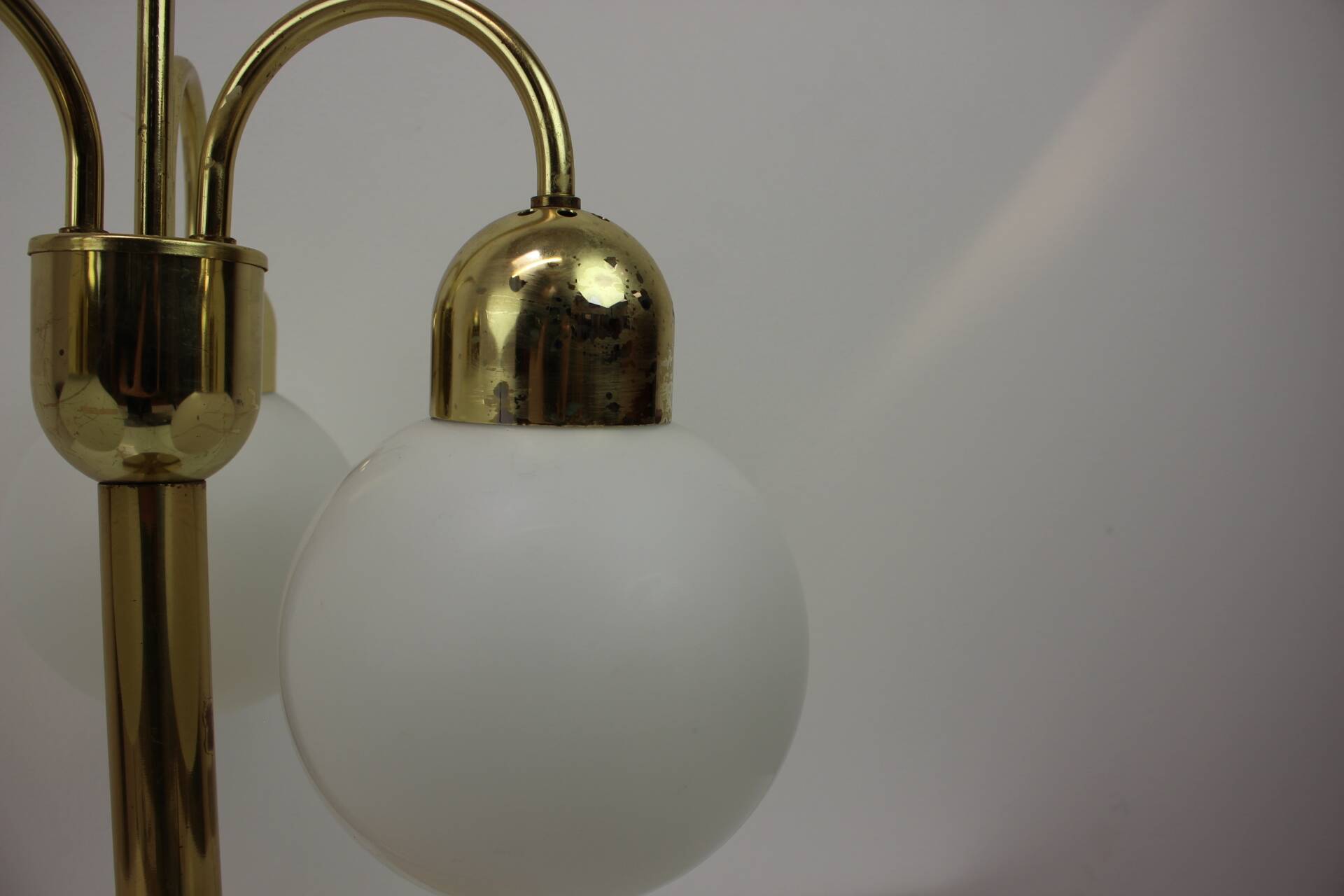 Mid-Century Brass Table Lamp by Kamenicky Senov, 1960s