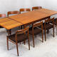 Danish extendable table teak No. 254 by Niels Otto Møller for JL Møllers, 1960s