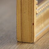 Carved and moulded gilded wood frame