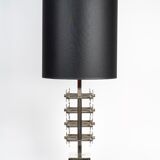 1970s vintage chrome table lamp