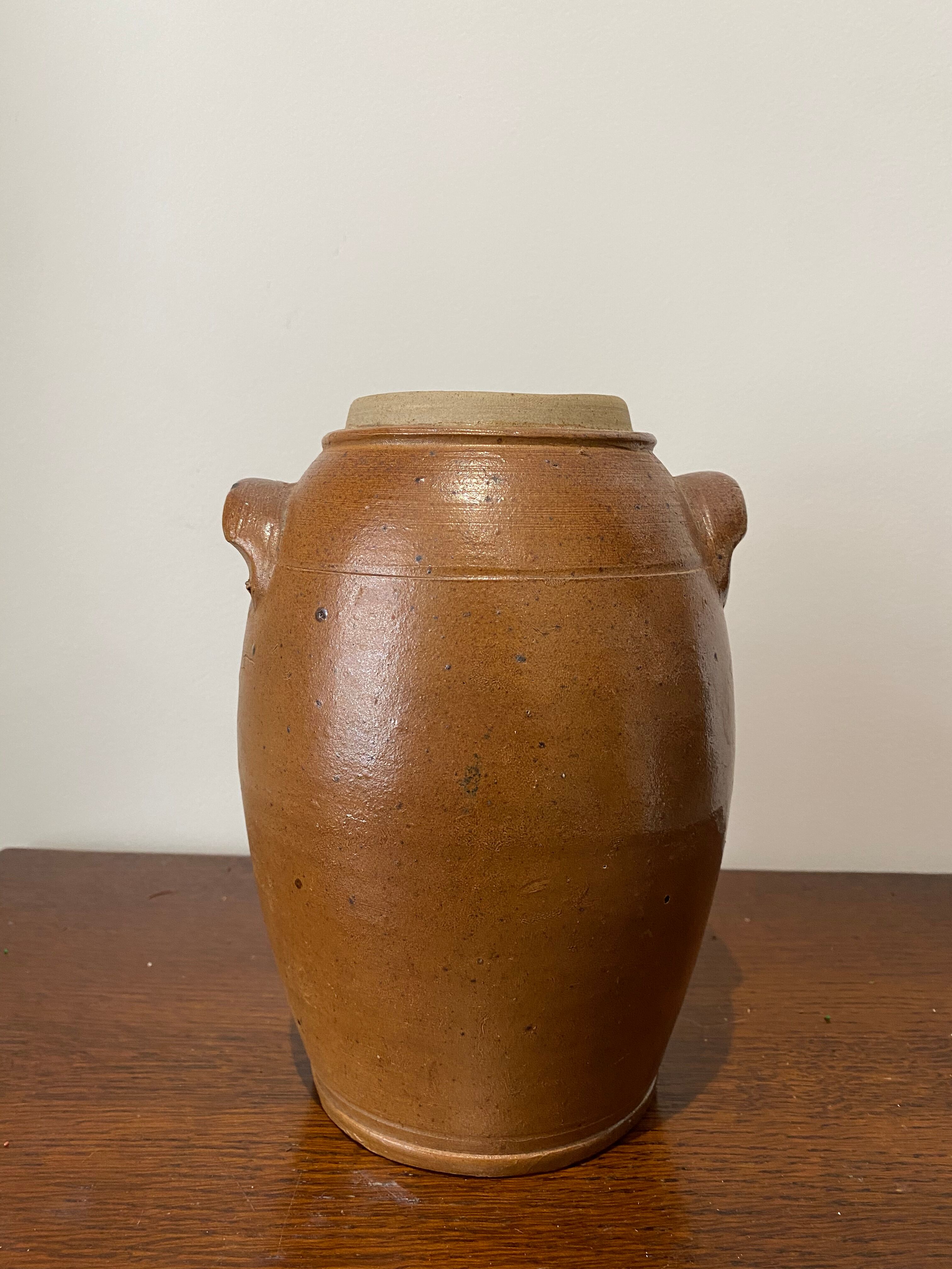 Ancient jace in brown sandstone